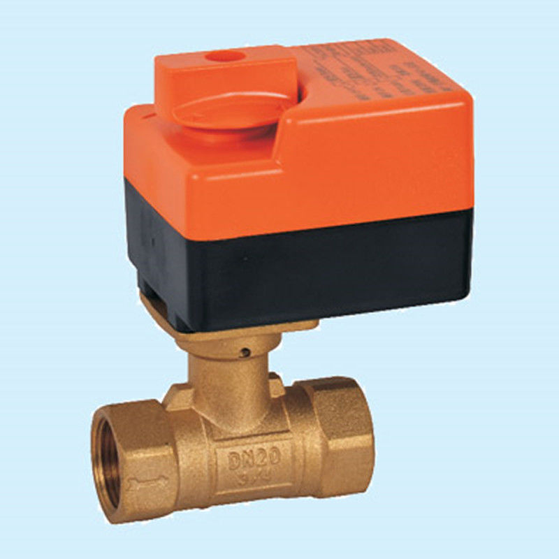 DN15 Thermostatic Water Mixing Valve , Brass PN10 Radiator Control Valve