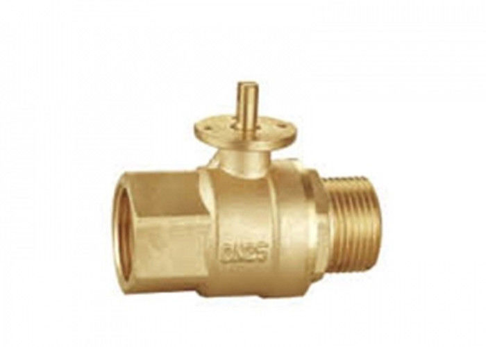 DN15 Water Meter Ball Valve Brass Two Way 232 Psi DC Motorized Diverter