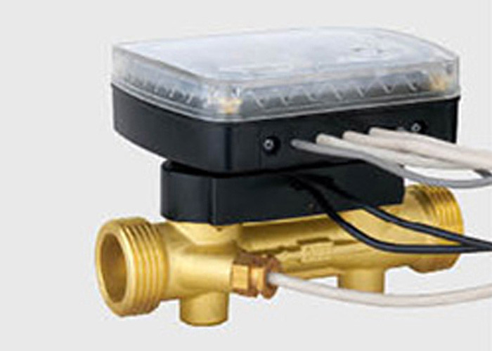 DN15 Residential Brass Flow Meter Body U Type Reflecting